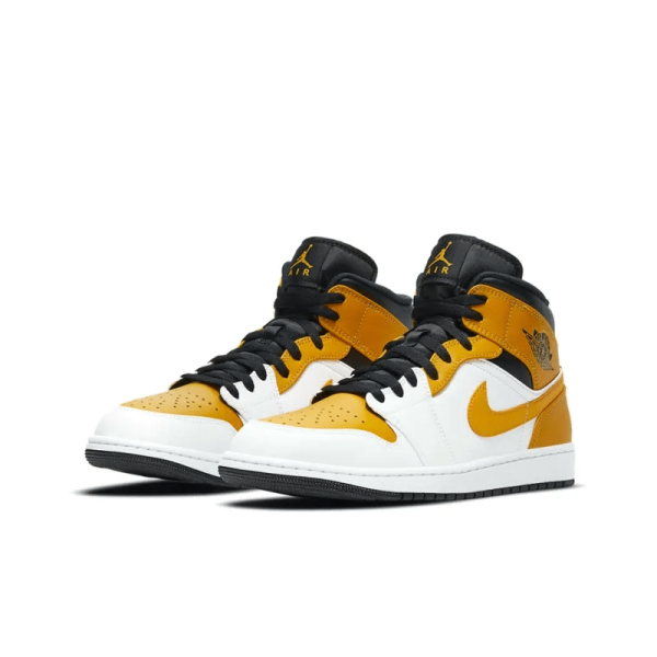 Air Jordan 1 Mid University Gold - 554724-170 - Style - Image 4