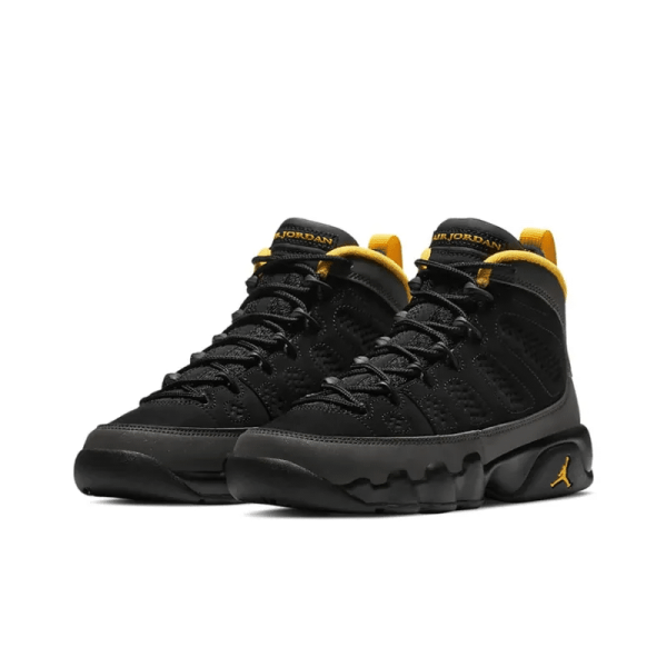 Air Jordan 9 Retro Dark Charcoal University Gold - 302359-070 – Iconic - Image 4