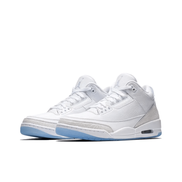 Air Jordan 3 Retro 'Triple White' 136064-111 - For Men - Image 4