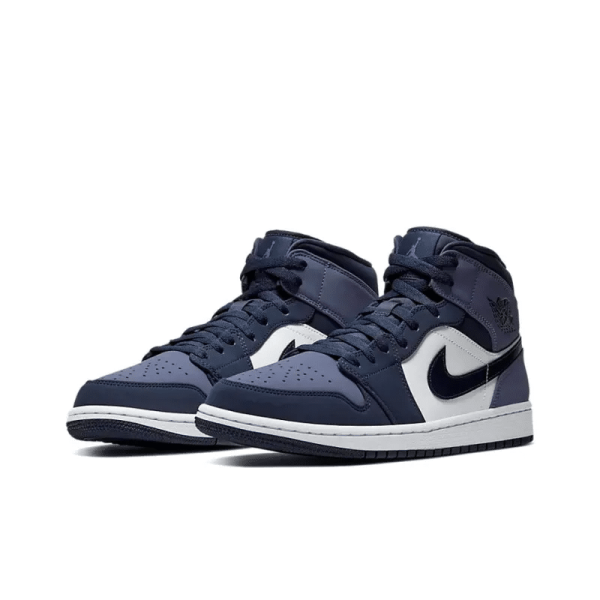 Air Jordan 1 Mid 'Sanded Purple' 554724-445 - For Men - Image 4