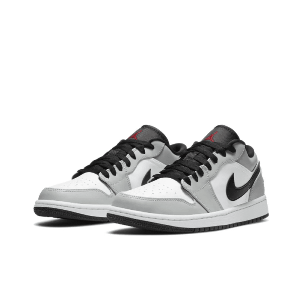 Air Jordan 1 Low 'Light Smoke Grey' 553558-030 - Style - Image 4