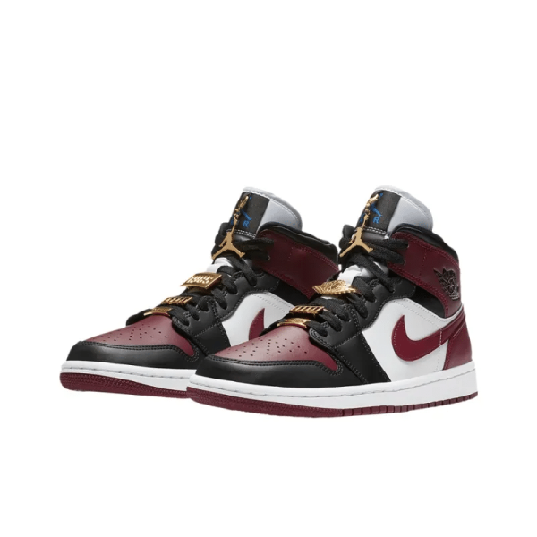 Air Jordan 1 Mid SE 'Gold Pendants' CZ4385-016 - Streetwear - Image 4