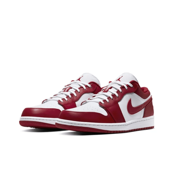 Air Jordan 1 Low 'Gym Red' 553558-611 - Style - Image 4