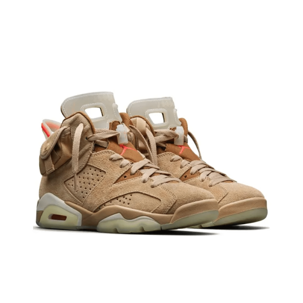 Air Jordan 6 Retro Travis Scott ‘British Khaki’ - DH0690-200 – Limited - Image 4