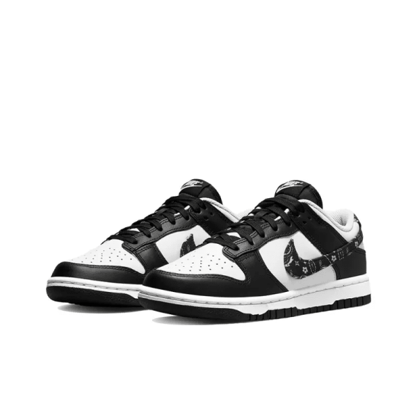 Dunk Low Black White Paisley Womens - Dh4401-100 - Limited - Image 3