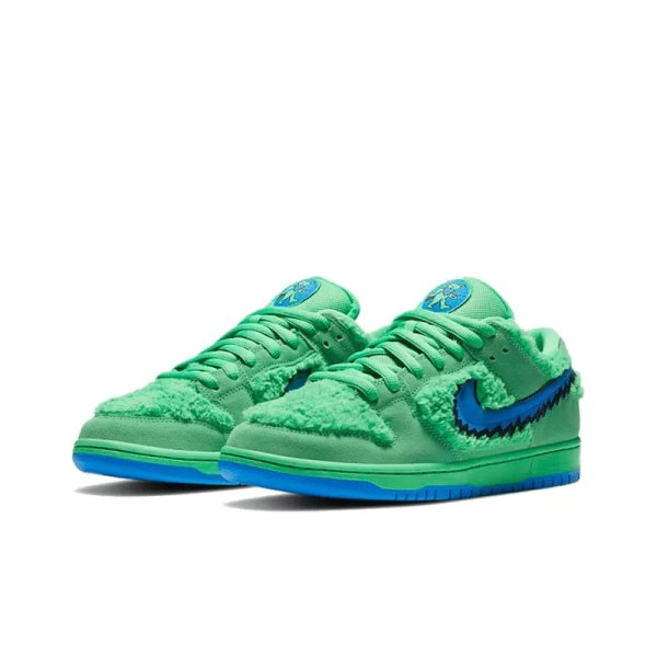 Grateful Dead X Dunk Low Sb Green Bear - Cj5378-300 - Style - Image 3