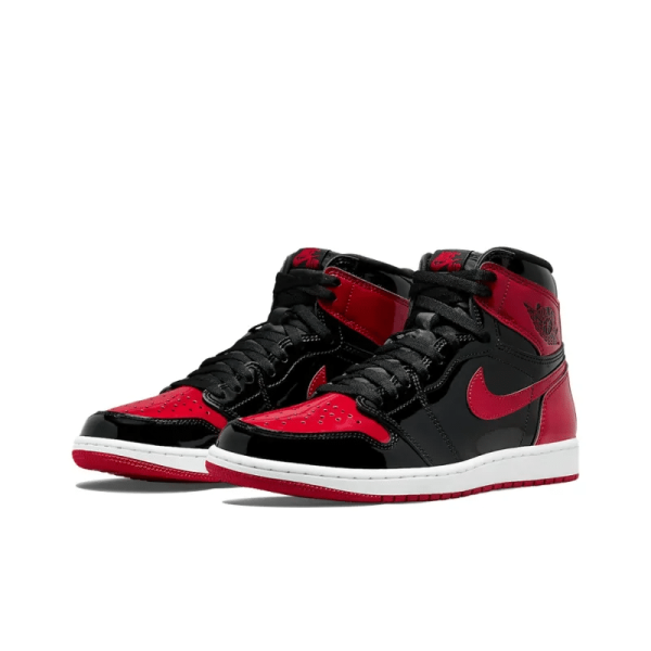 Air Jordan 1 Retro High OG 'Patent Bred' 555088-063 - Iconic - Image 4
