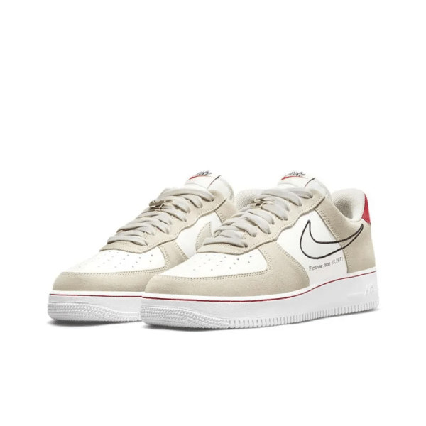Air Force 1 07 First Use Light Sail Red - Db3597-100 - Drop - Image 4