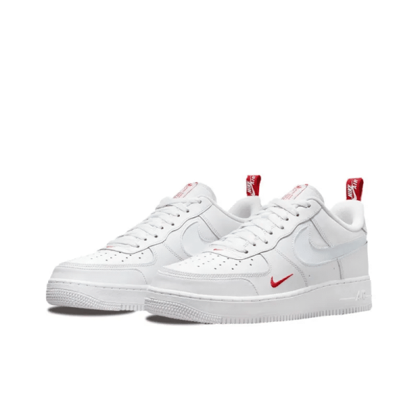 Air Force 1 Low Red Mini Swoosh - Do6709-100 - Streetwear - Image 4