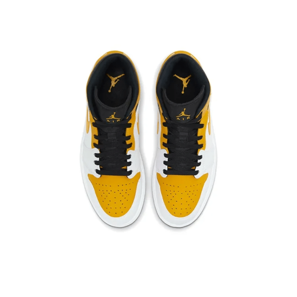 Air Jordan 1 Mid University Gold - 554724-170 - Style - Image 5