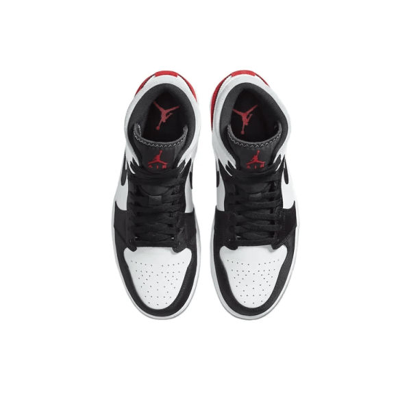 Air Jordan 1 Mid SE 'Red Black Toe' 852542-100 - Iconic - Image 5