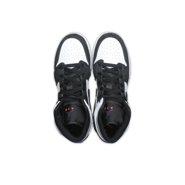 Air Jordan 1 Mid SE Purple GS - BQ6931-105 - Iconic - Image 5