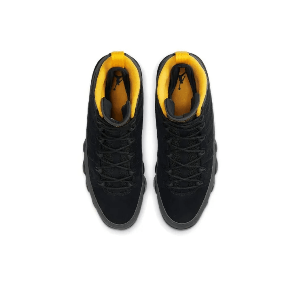 Air Jordan 9 Retro GS Dark Charcoal University Gold - CT8019-070 – Iconic - Image 5