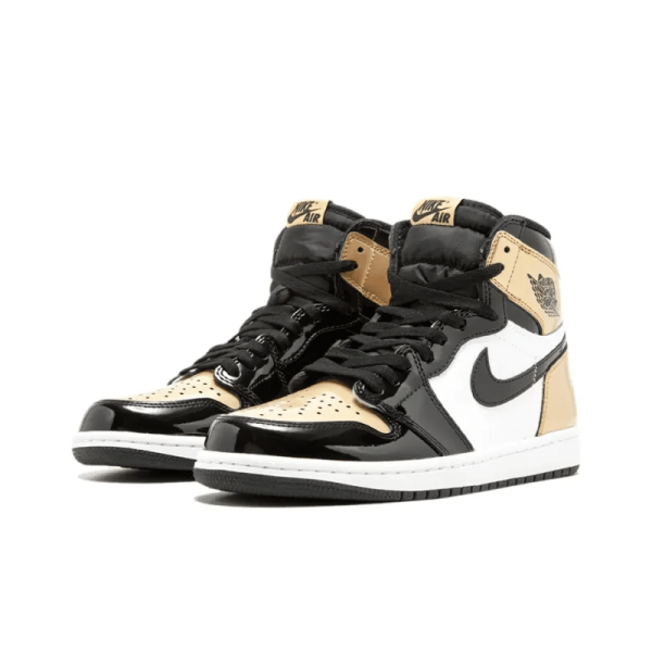 Air Jordan 1 Retro High OG NRG 'Gold Toe' 861428-007 - Streetwear - Image 5