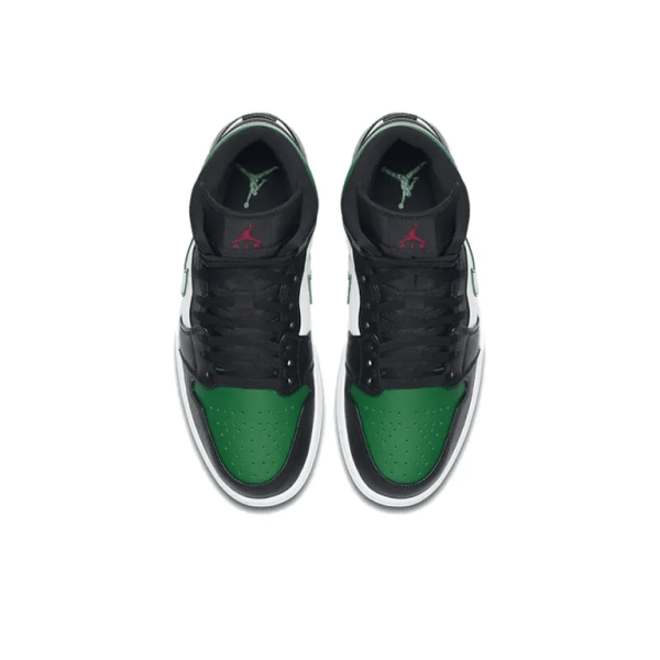 Air Jordan 1 Mid 'Pine Green' 554724-067 - For Men - Image 5