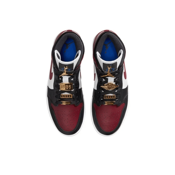 Air Jordan 1 Mid SE 'Gold Pendants' CZ4385-016 - Streetwear - Image 5