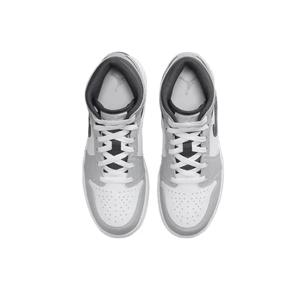 Air Jordan 1 Mid Light Smoke Grey Anthracite Gs - 554725-078 - Streetwear - Image 5