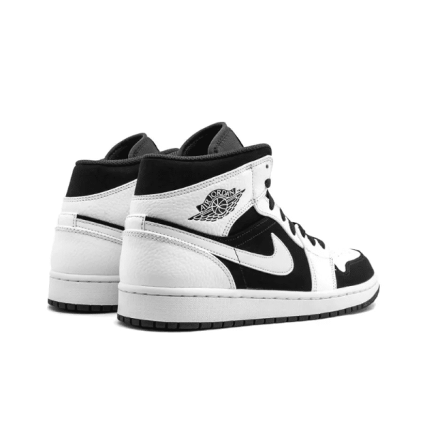 Air Jordan 1 Retro Mid 'Tuxedo' 554724-113 - Style - Image 5