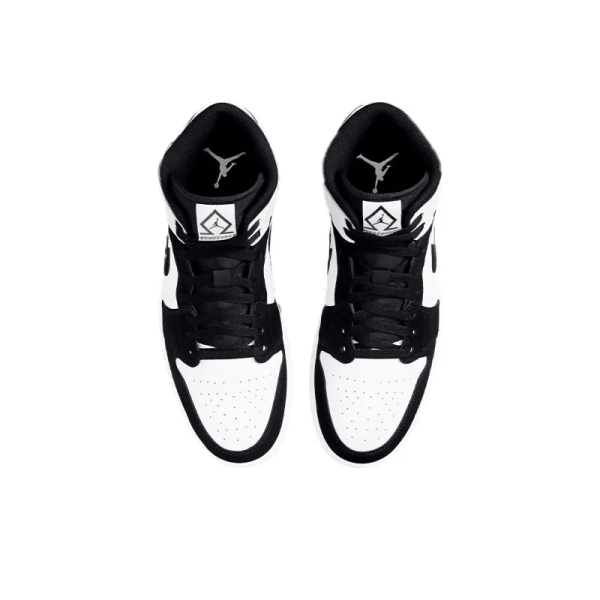 Air Jordan 1 Mid SE 'Diamond' DH6933-100 - Iconic - Image 5