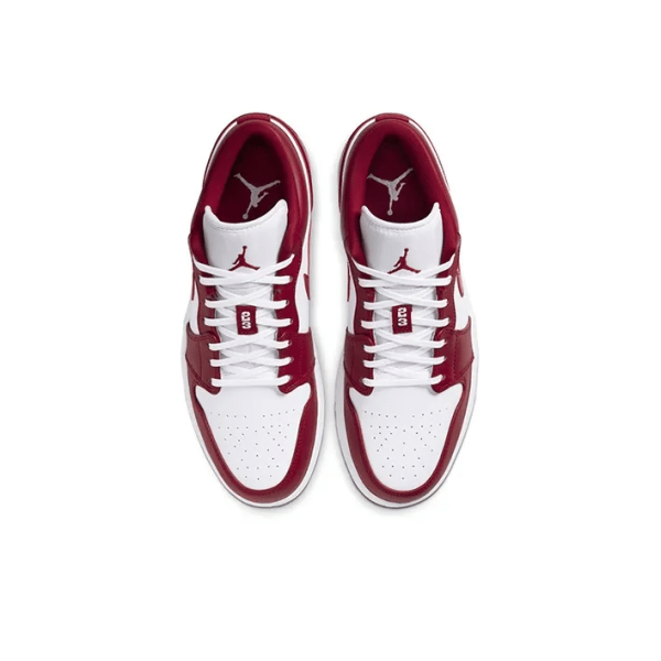 Air Jordan 1 Low 'Gym Red' 553558-611 - Style - Image 5