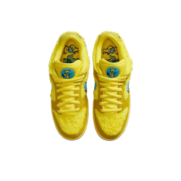 Grateful Dead X Dunk Low Sb Yellow Bear - Cj5378-700 - Drop - Image 4