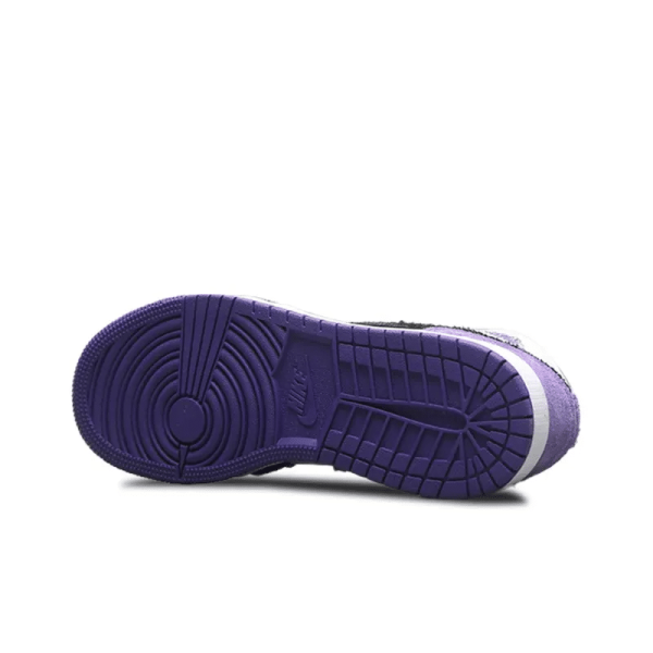 Air Jordan 1 Mid SE Purple GS - BQ6931-105 - Iconic - Image 6