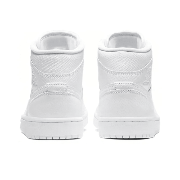 Air Jordan 1 Mid 'White Snakeskin' BQ6472-110 - Style - Image 6
