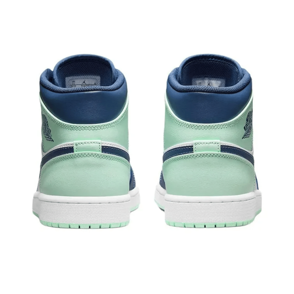 Air Jordan 1 Mid 'Blue Mint' 554724-413 - Drop - Image 6