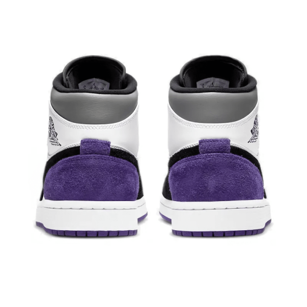 Air Jordan 1 Mid SE 'Varsity Purple' 852542-105 - Streetwear - Image 6
