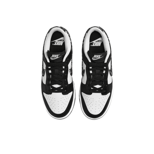 Dunk Low Black White Paisley Womens - Dh4401-100 - Limited - Image 4