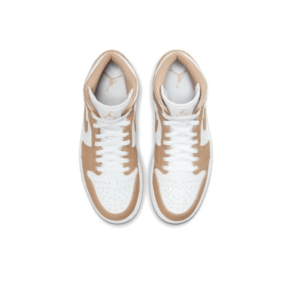 Air Jordan 1 Mid 'Tan Gum' E553558-171 - For Men - Image 6