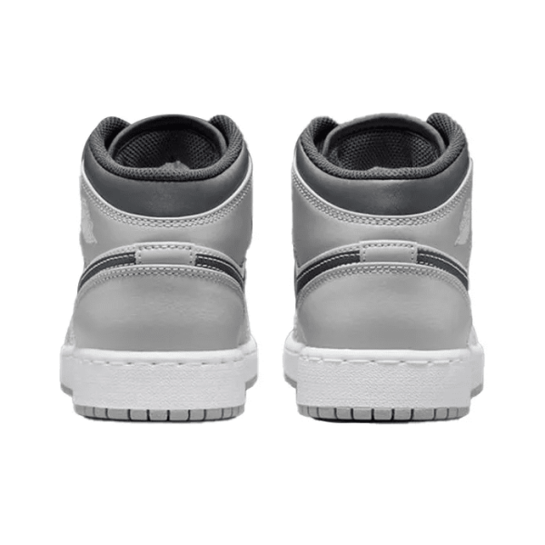 Air Jordan 1 Mid Light Smoke Grey Anthracite Gs - 554725-078 - Streetwear - Image 6