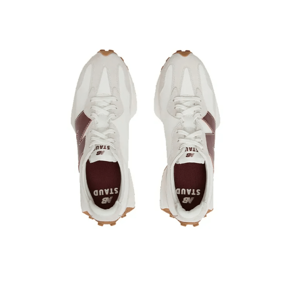 Staud x New Balance 327 Grey Burgundy Womens WS327SG - Style - Image 6
