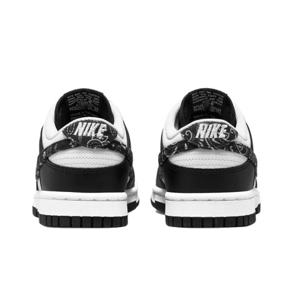 Dunk Low Black White Paisley Womens - Dh4401-100 - Limited - Image 5