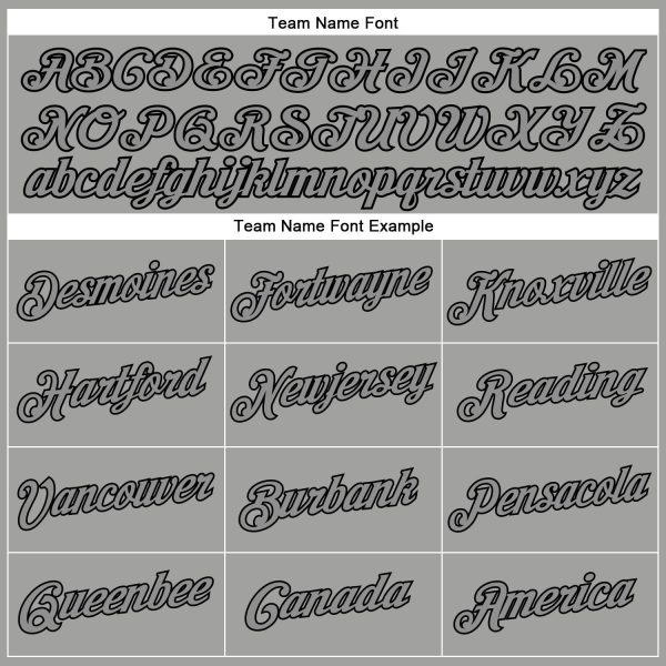 Gray Steel Gray-Black Authentic Throwback Personalized Basketball Jersey - Image 3