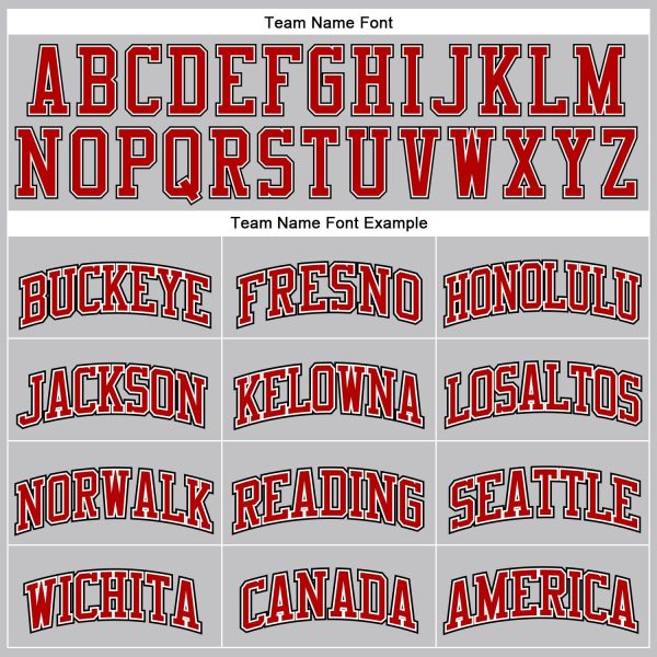 Gray Black Pinstripe Red-White Authentic Personalized Basketball Jersey - Image 3
