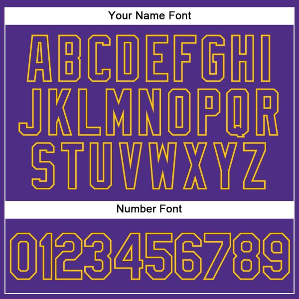 White Purple-Gold Authentic Split Fashion Personalized Basketball Jersey - Image 4