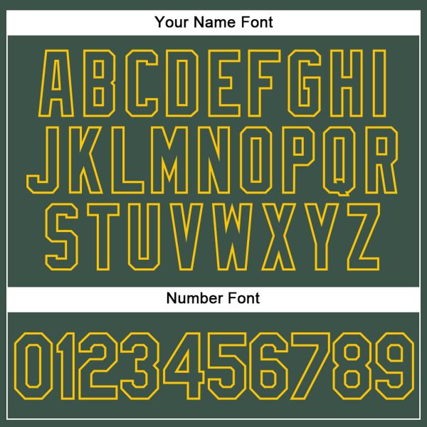 White Hunter Green-Gold Authentic Split Fashion Personalized Basketball Jersey - Image 4