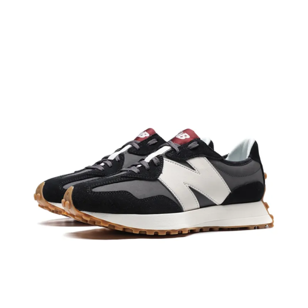 New Balance 327 Black Moonbeam WS327KC - Drop - Image 3
