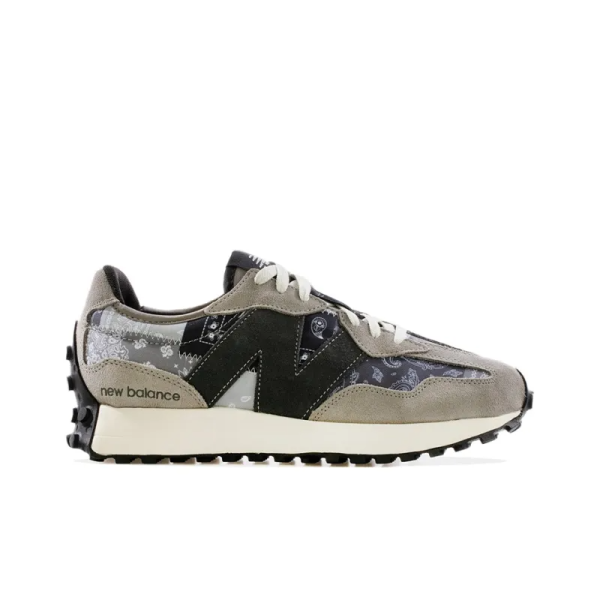 New Balance 327 Shoe Palace Unity Heritage Grey Bandana Ms327spg - Style - Image 2