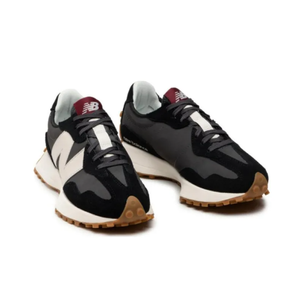 New Balance 327 Black Moonbeam WS327KC - Drop - Image 4