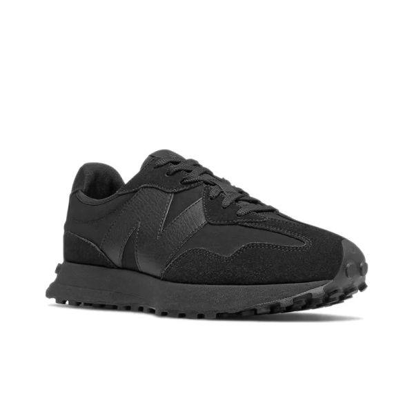 New Balance 327 Triple Black MS327LX1 - For Men - Image 3