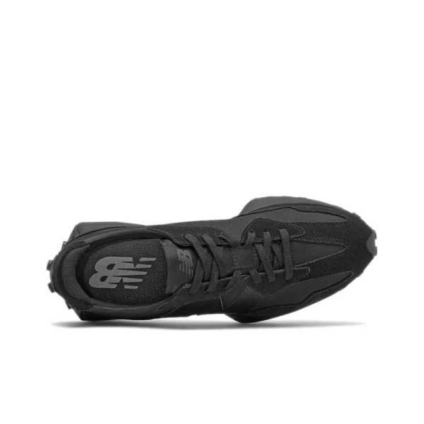 New Balance 327 Triple Black MS327LX1 - For Men - Image 4