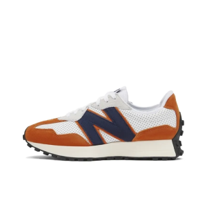 New Balance 327 White Natural Indigo MS327PR - Iconic