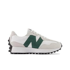 New Balance 327 White Nightwatch Green WS327DC - Iconic