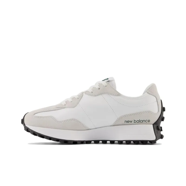 New Balance 327 White Nightwatch Green WS327DC - Iconic - Image 2
