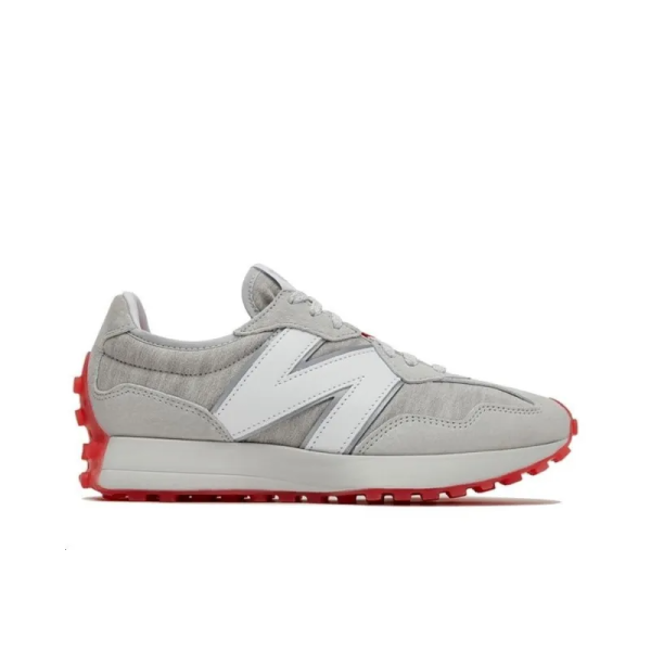 Levis X New Balance Nb 327 Running Shoes Unisex Low-top Gray Red Ms327lvc - Drop - Image 2