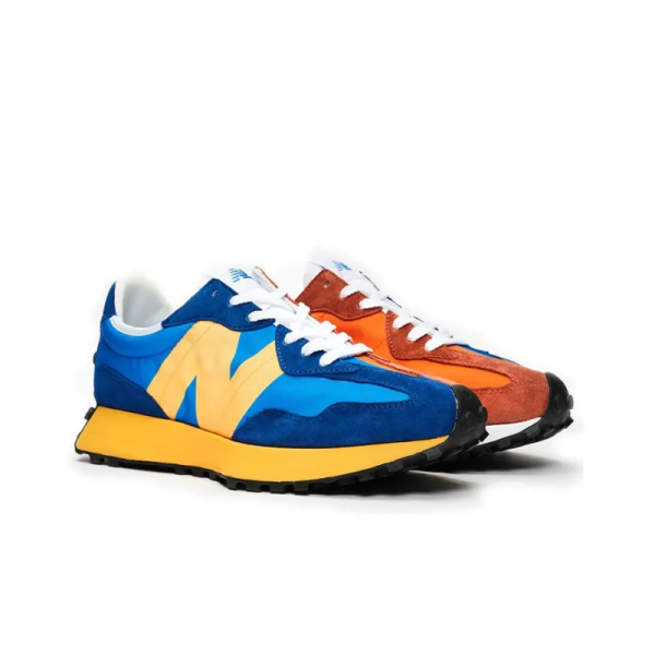 New Balance 327 Blue Orange MS327LAA - Streetwear - Image 3