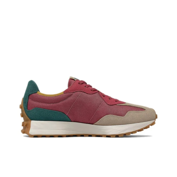 New Balance 327 Bordeaux Tan Teal MS327WT1 - Style - Image 2