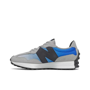 New Balance 327 Light Aluminum Cobalt Blue MS327SD - Style